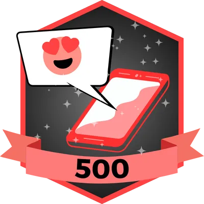 500 réactions