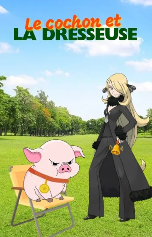 Le cochon et la dresseuse