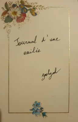 Journal d'une exilée