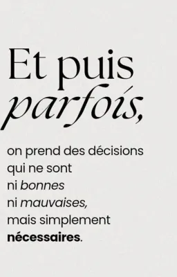 Je ne t'attendais pas
