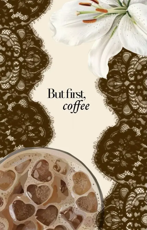 But first, coffee