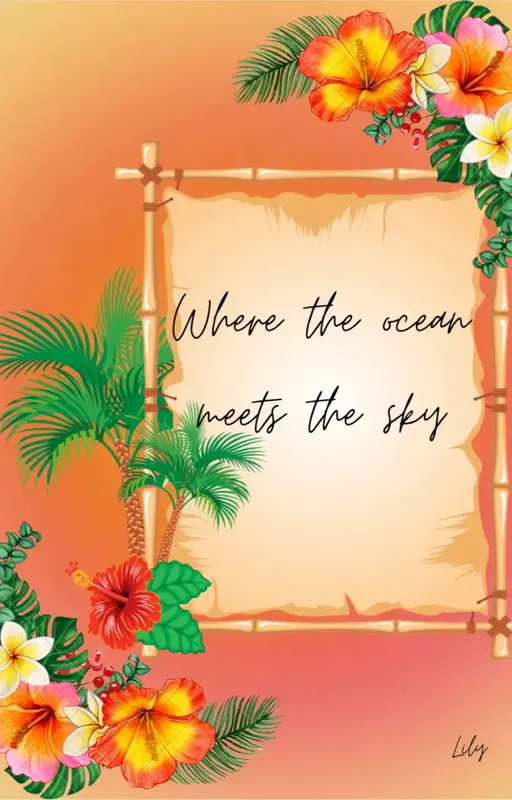 Where the ocean meets the sky