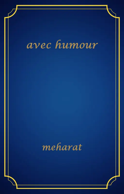 avec humour