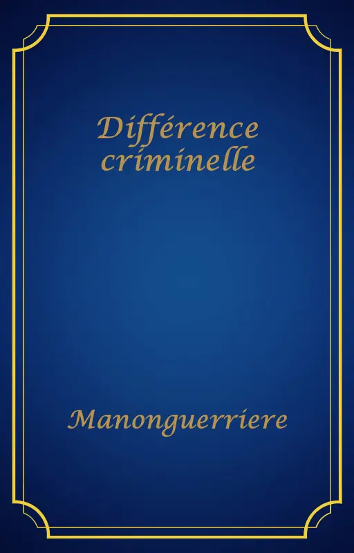 Différence criminelle