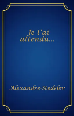 Je t'ai attendu...