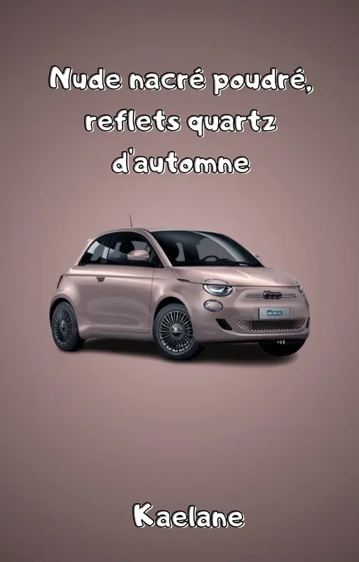 Nude nacré poudré, reflets quartz d'automne