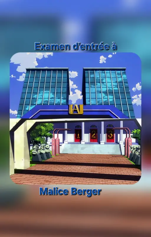 Examen d'entrée à UA / Yuei