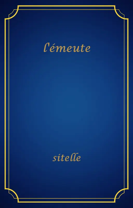 l'émeute