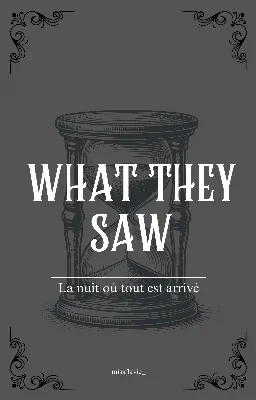WHAT THEY SAW - PUBLICITÉ -