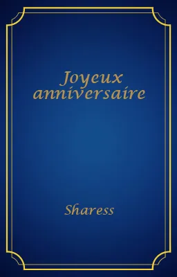 Joyeux anniversaire