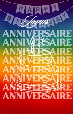 Joyeux Anniversaire