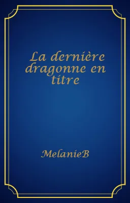 La dernière dragonne en titre