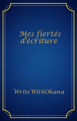 Mes fiertés d'écriture
