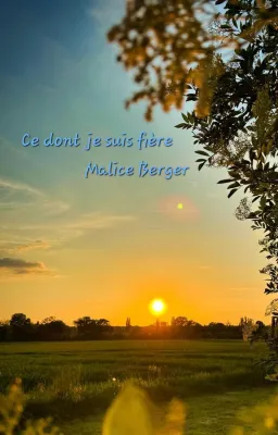 Ce dont je suis fière
