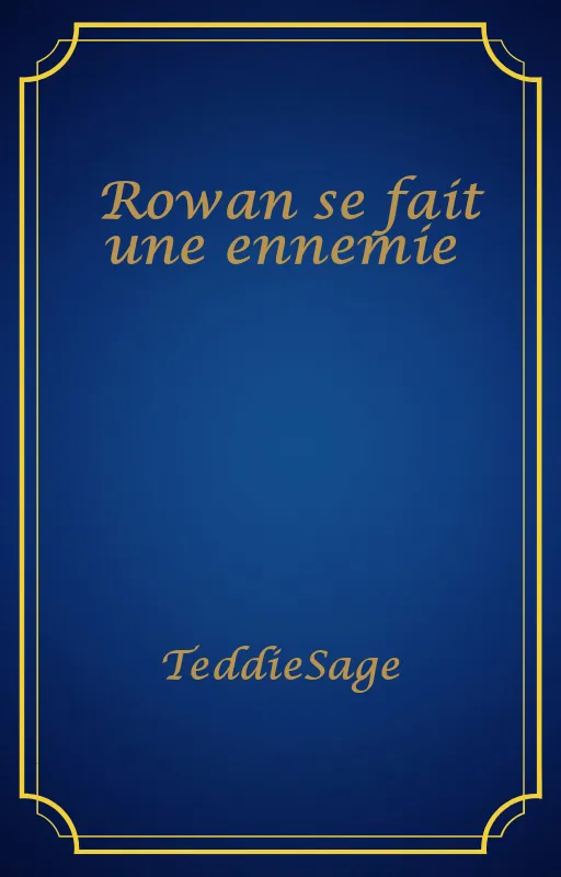 Rowan se fait une ennemie