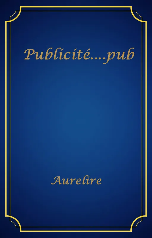 Publicité....pub
