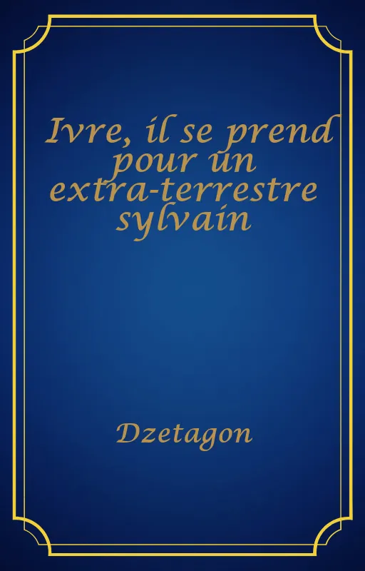 Ivre, il se prend pour un extra-terrestre sylvain