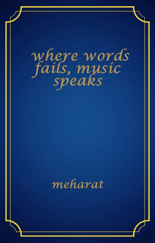 where words fails, music speaks