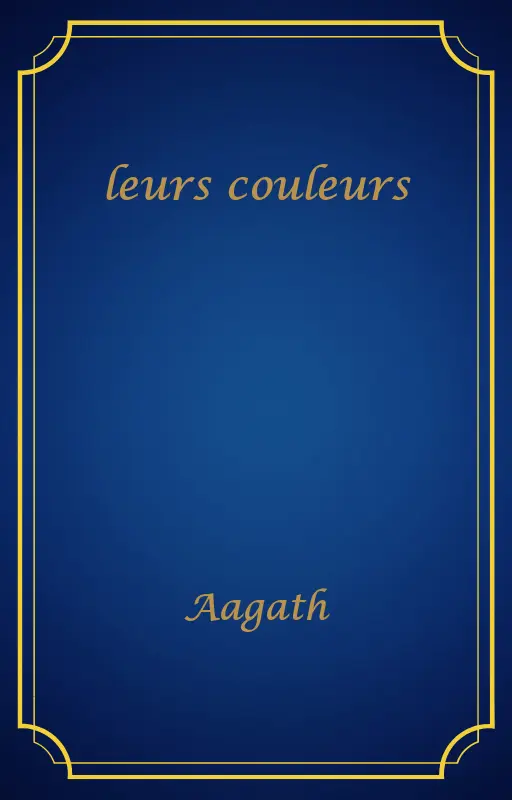 leurs couleurs