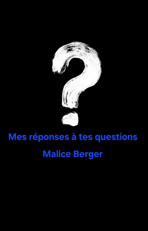 Mes réponses à tes questions