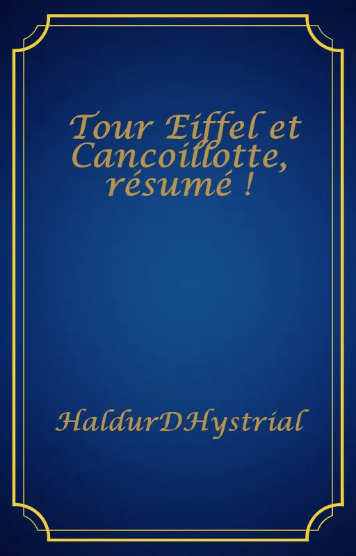 Tour Eiffel et Cancoillotte, résumé !