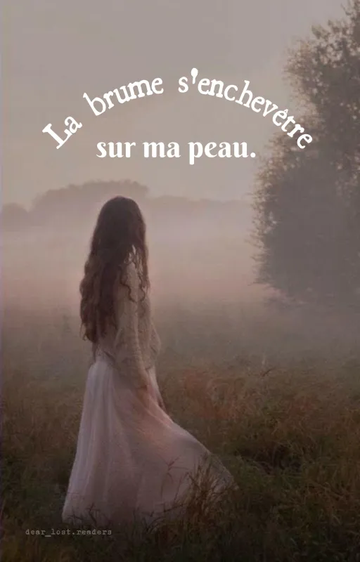 La brume s'enchevêtre sur ma peau.