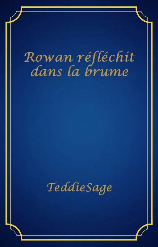 Rowan réfléchit dans la brume