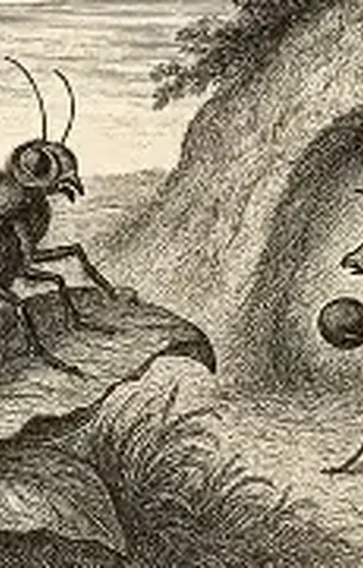 La lettre de la Cigale à la fourmi.