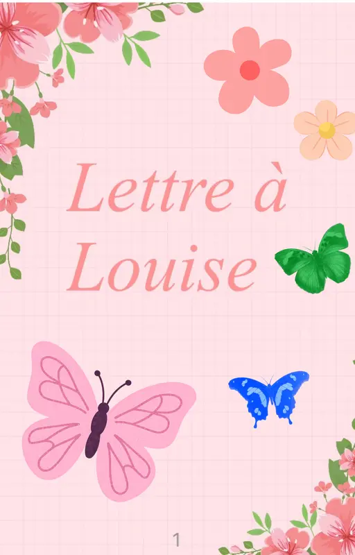 Lettre à Louise