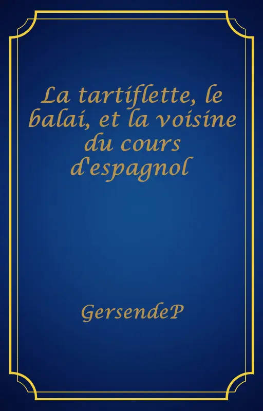 La tartiflette, le balai, et la voisine du cours d'espagnol