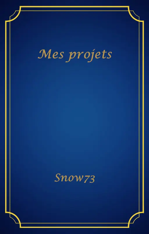 Mes projets