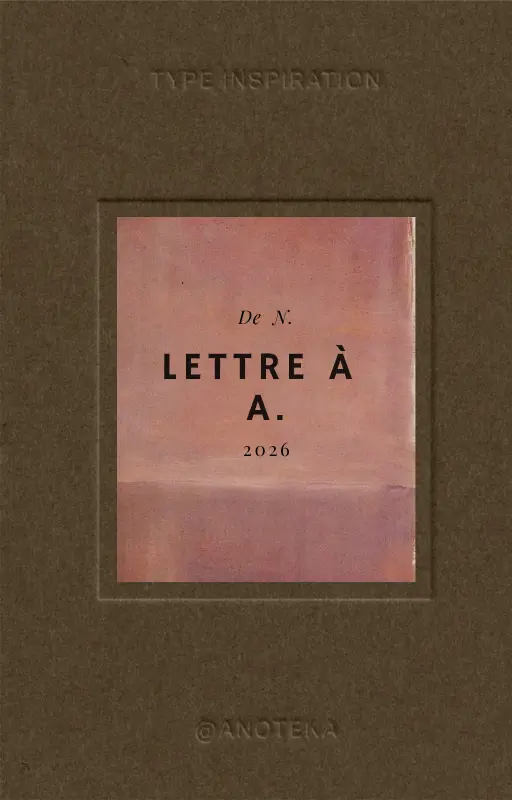 Lettre à A