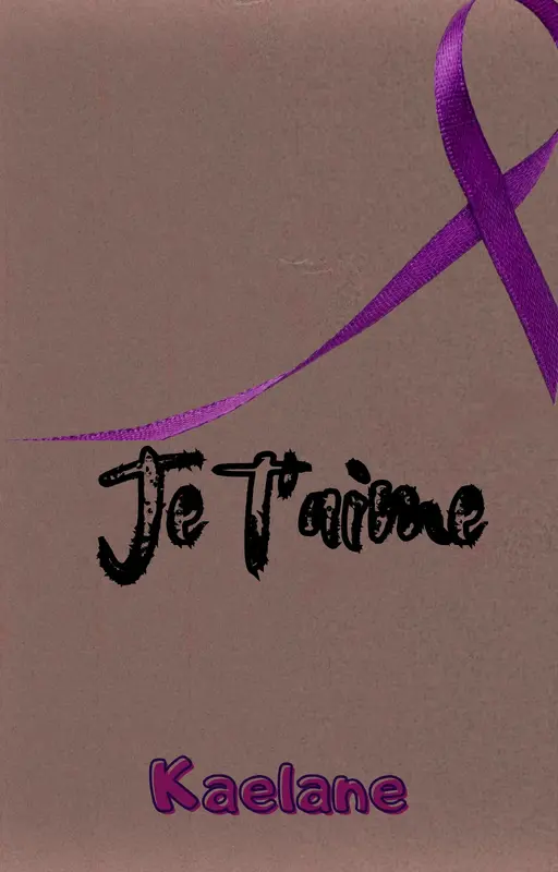 Je t'aime.