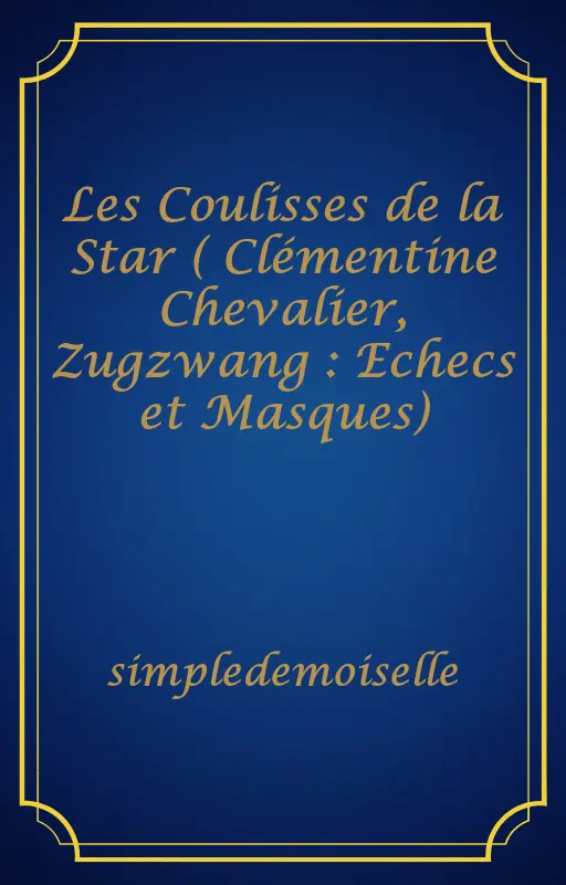 Les Coulisses de la Star ( Clémentine Chevalier, Zugzwang : Echecs et Masques)