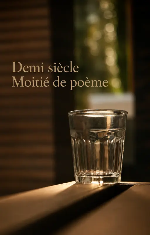 Demi siècle, moitié de poème
