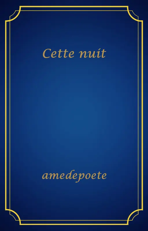 Cette nuit