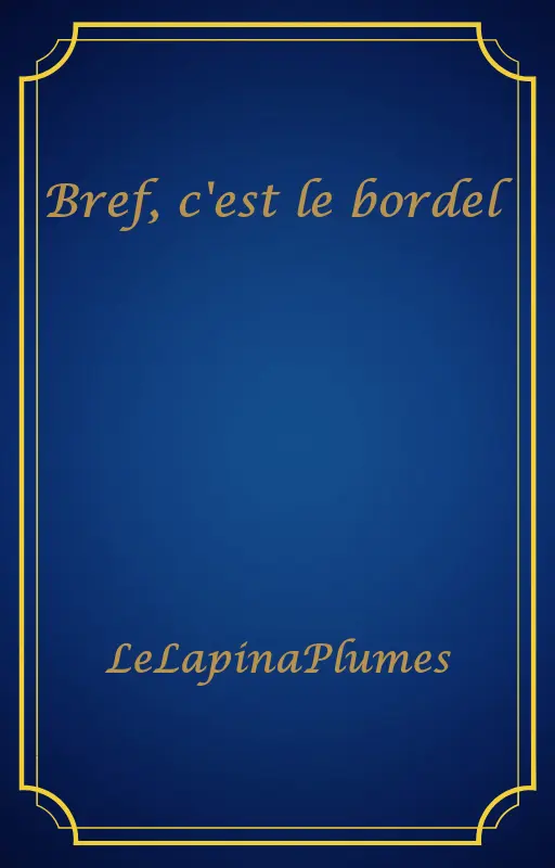 Bref, c'est le bordel