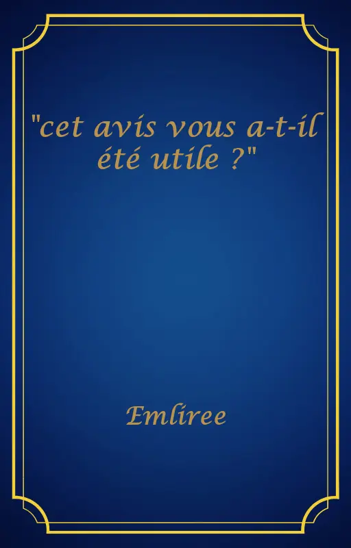 "cet avis vous a-t-il été utile ?"