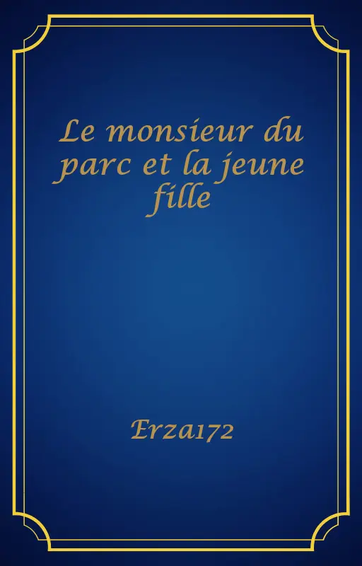 Le monsieur du parc et la jeune fille