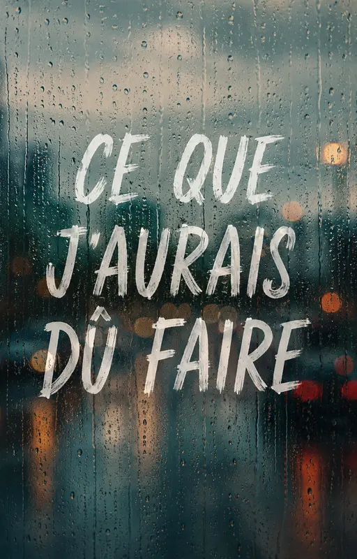 Ce que j'aurai dû faire