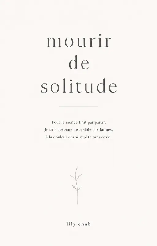 Mourir de solitude