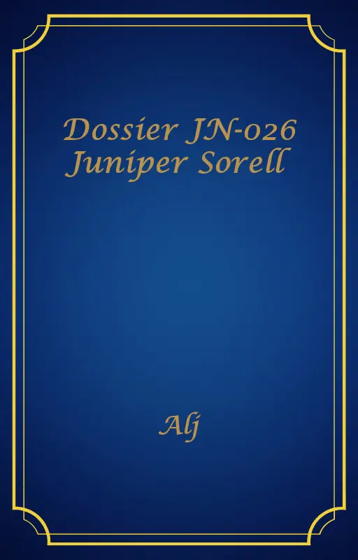 Dossier JN-026 Juniper Sorell