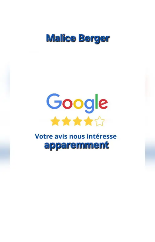 Votre avis nous intéresse apparemment