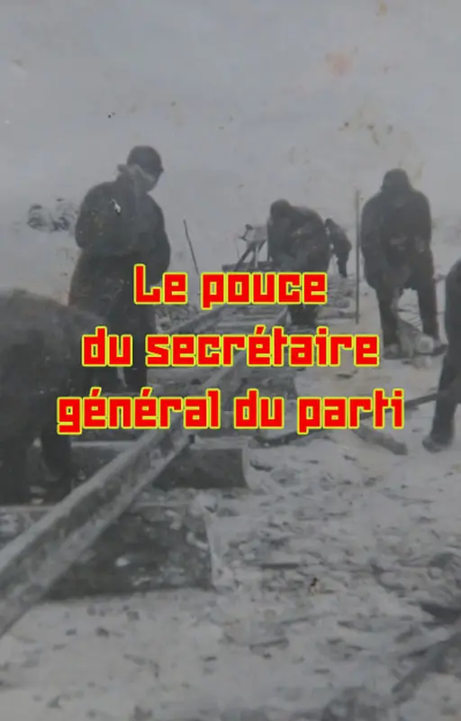 le pouce du secrétaire général du parti
