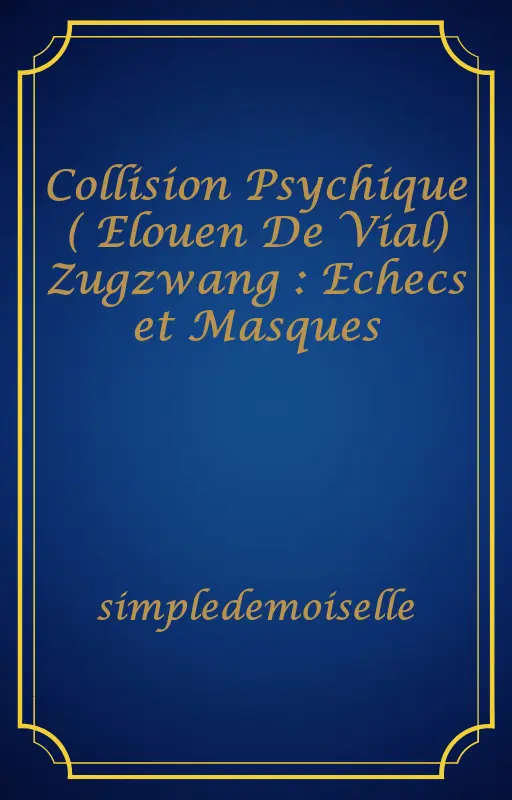 Collision Psychique ( Elouen De Vial) Zugzwang : Echecs et Masques