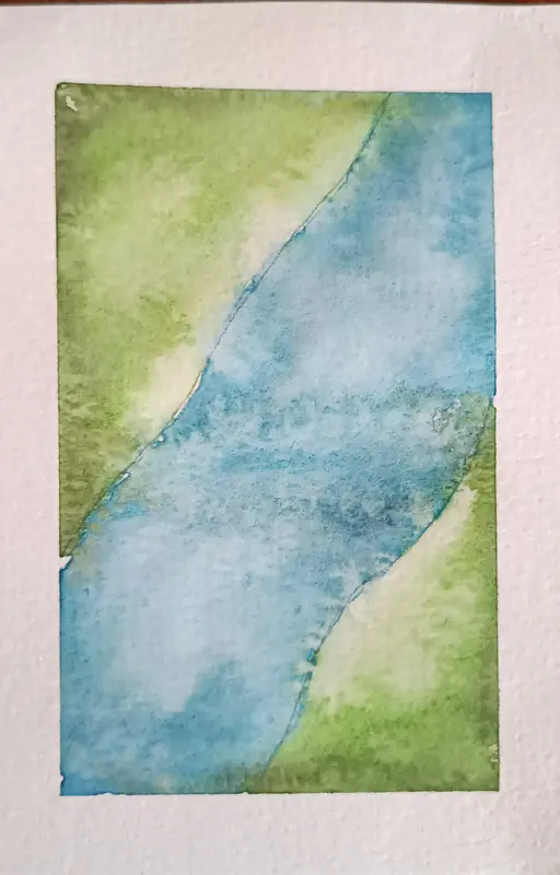 En l'onde du ruisseau
