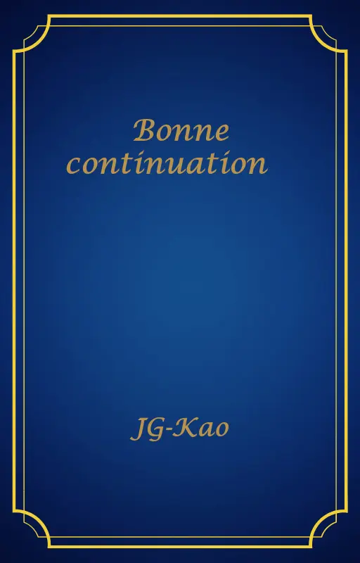 Bonne continuation ♥️
